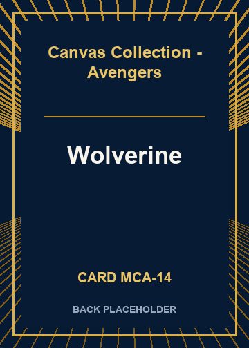 Wolverine back card image