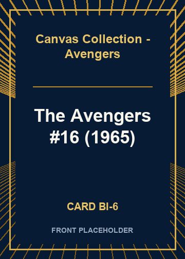 The Avengers #16 (1965) card thumbnail