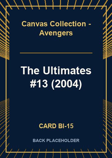 The Ultimates #13 (2004) back card image