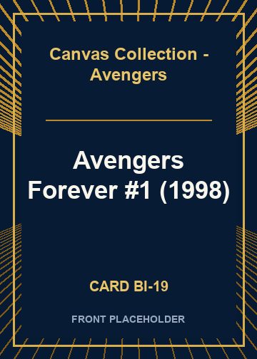 Avengers Forever #1 (1998) card thumbnail
