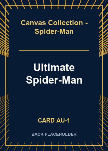 Ultimate Spider-Man back card image