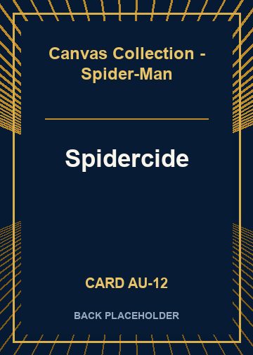 Spidercide back card image