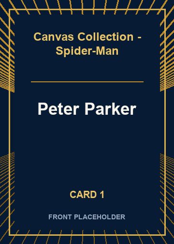 Peter Parker front artwork