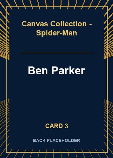 Ben Parker back artwork