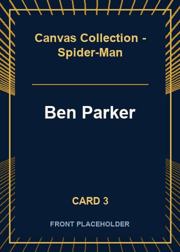 Ben Parker front artwork