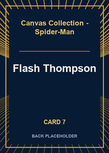 Flash Thompson back artwork