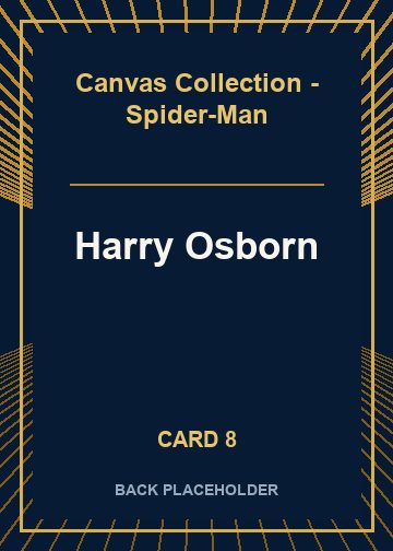 Harry Osborn back artwork