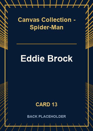 Eddie Brock back artwork
