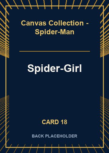Spider-Girl back artwork