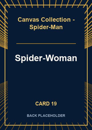 Spider-Woman back artwork