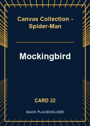 Mockingbird back artwork