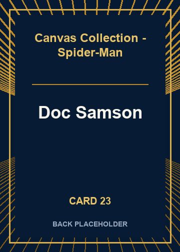 Doc Samson back artwork