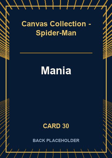 Mania back artwork