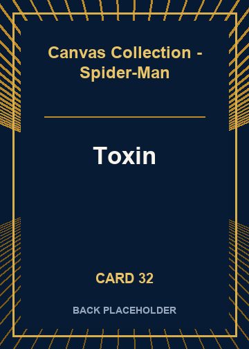 Toxin back artwork