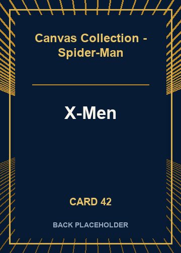 X-Men back card image