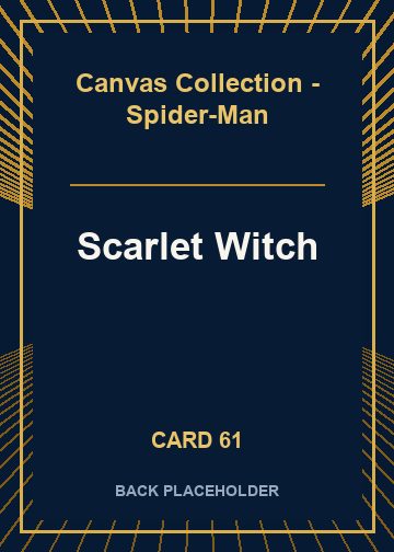 Scarlet Witch back card image