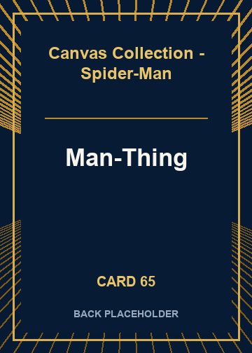 Man-Thing back card image