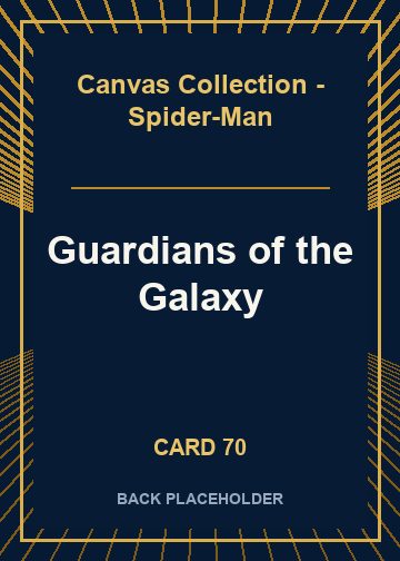 Guardians of the Galaxy back card image