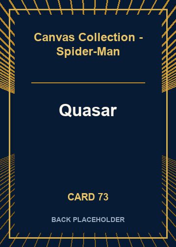 Quasar back card image