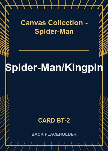 Spider-Man/Kingpin back card image