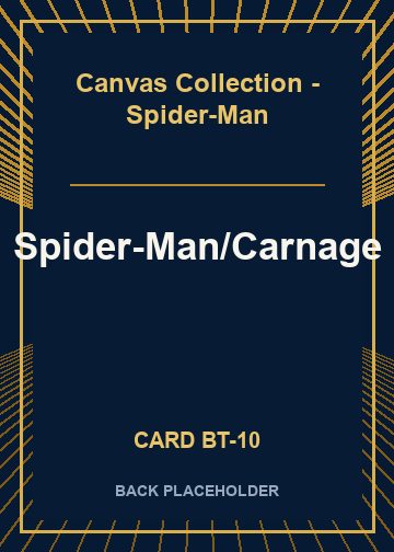 Spider-Man/Carnage back card image