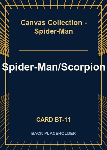 Spider-Man/Scorpion back card image