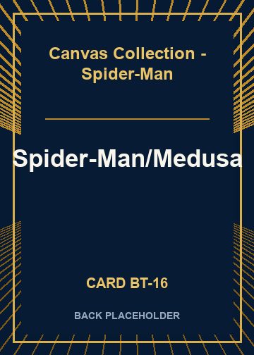 Spider-Man/Medusa back card image