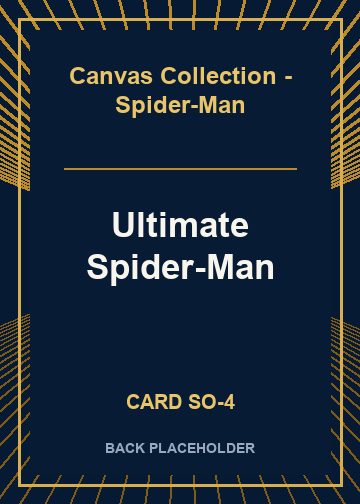 Ultimate Spider-Man back card image