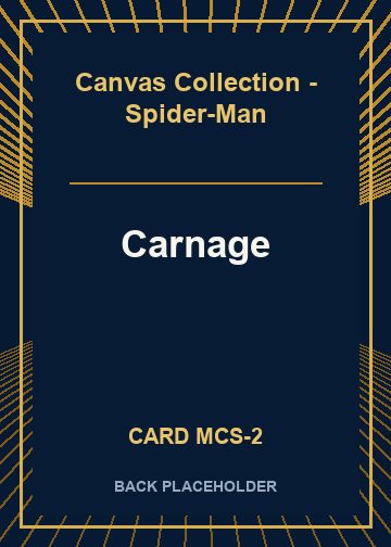 Carnage back card image