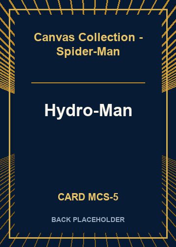 Hydro-Man back card image