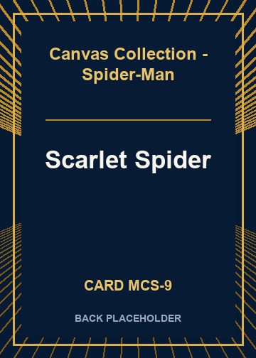 Scarlet Spider back card image
