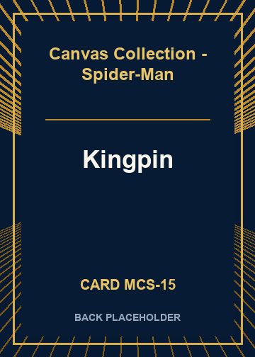 Kingpin back card image