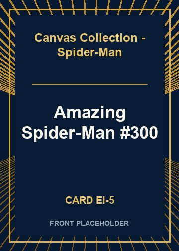 Amazing Spider-Man #300 front card image