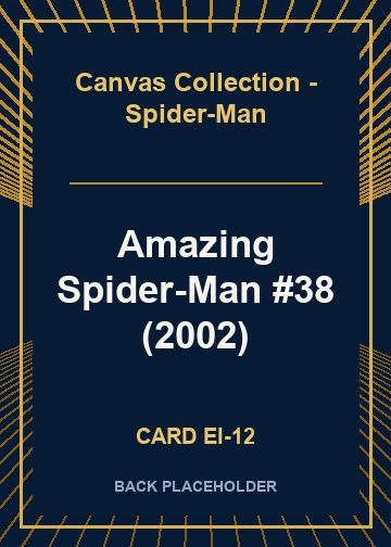 Amazing Spider-Man #38 (2002) back card image