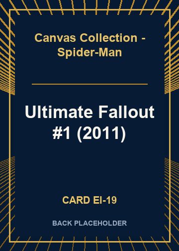 Ultimate Fallout #1 (2011) back card image