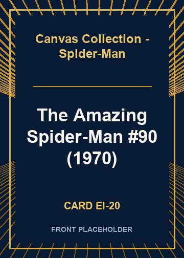 The Amazing Spider-Man #90 (1970) card thumbnail