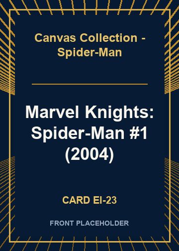 Marvel Knights: Spider-Man #1 (2004) card thumbnail