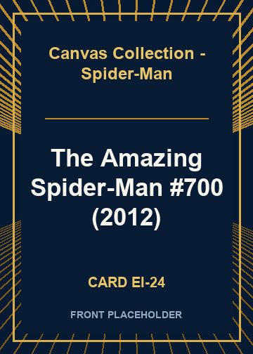 The Amazing Spider-Man #700 (2012) card thumbnail