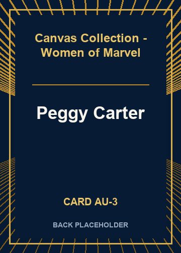 Peggy Carter back card image