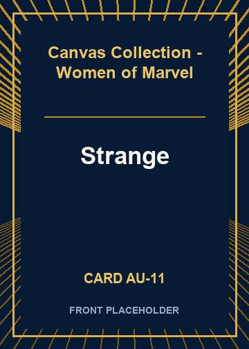 Strange front card image