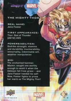 The Mighty Thor back artwork