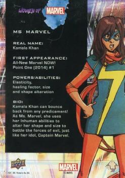 Ms. Marvel back artwork