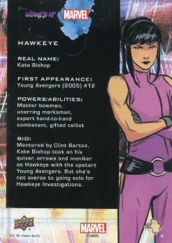 Hawkeye back artwork