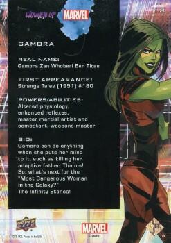 Gamora back artwork