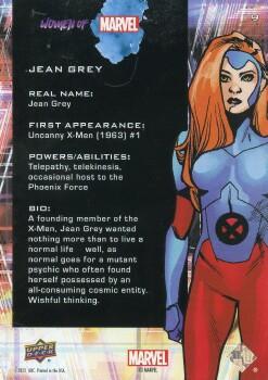 Jean Grey back artwork