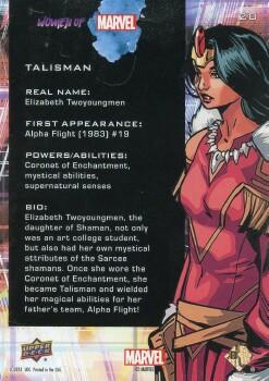 Talisman back artwork