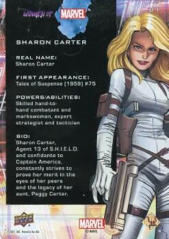 Sharon Carter back artwork