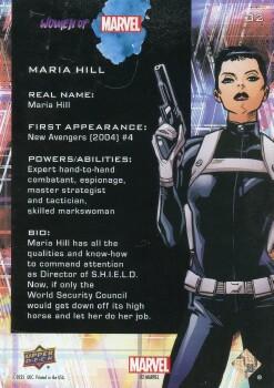 Maria Hill back artwork