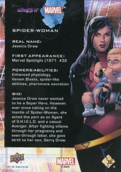 Spider-Woman back artwork