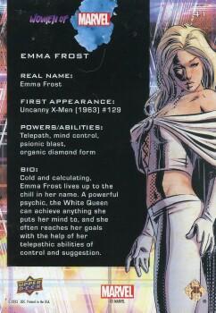 Emma Frost back card image